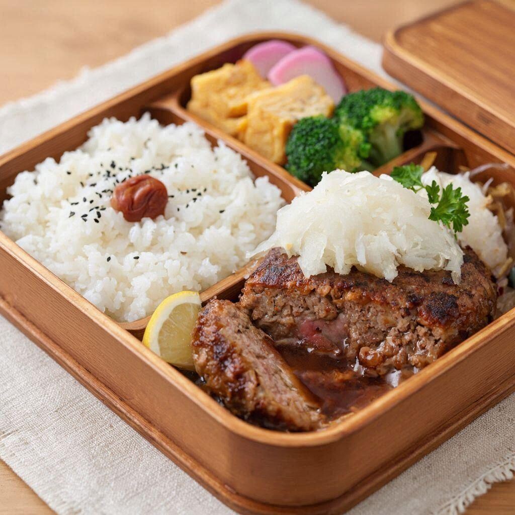 おろしハンバーグ弁当