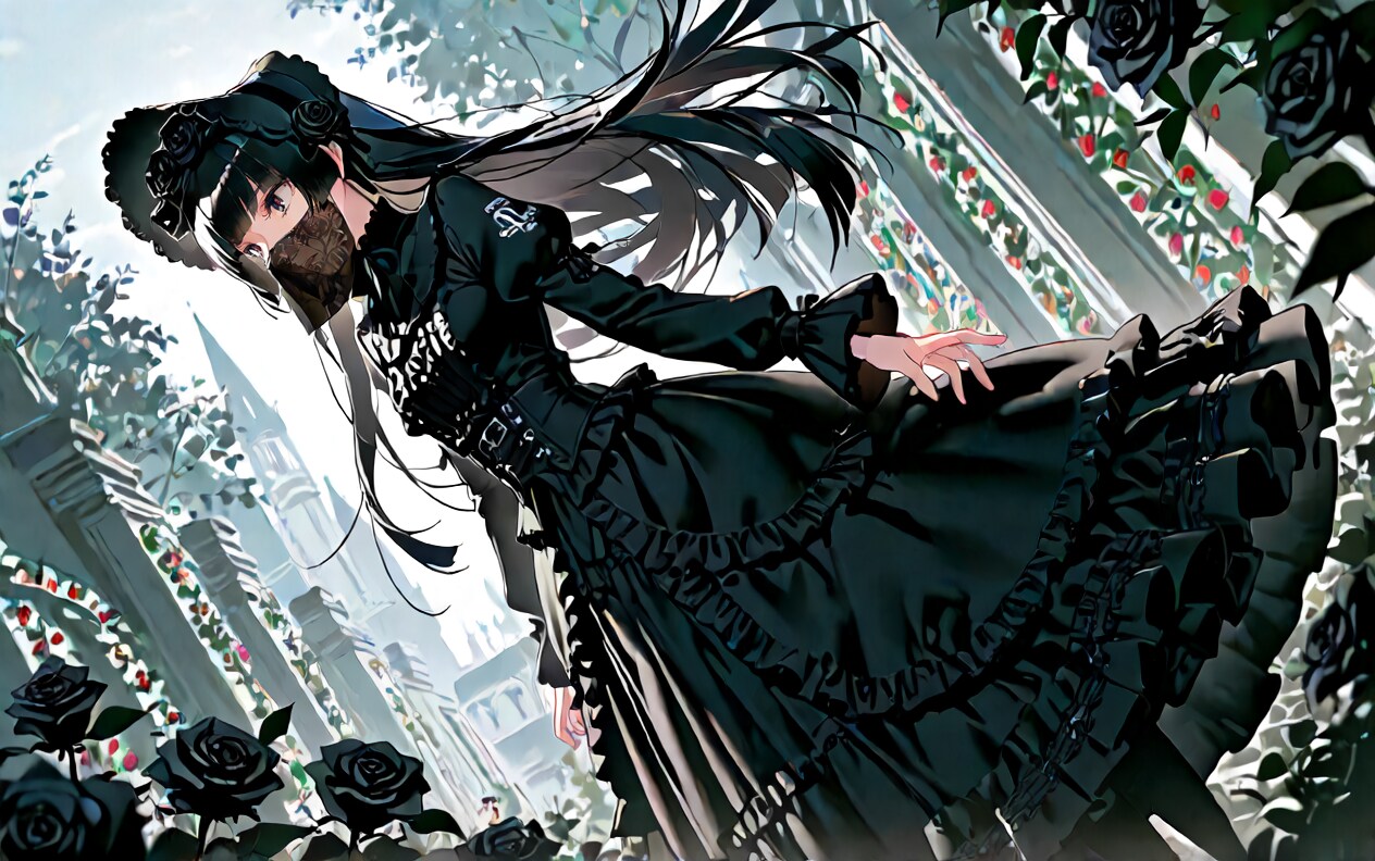 ゴシックお嬢様 | の人気AIイラスト・グラビア