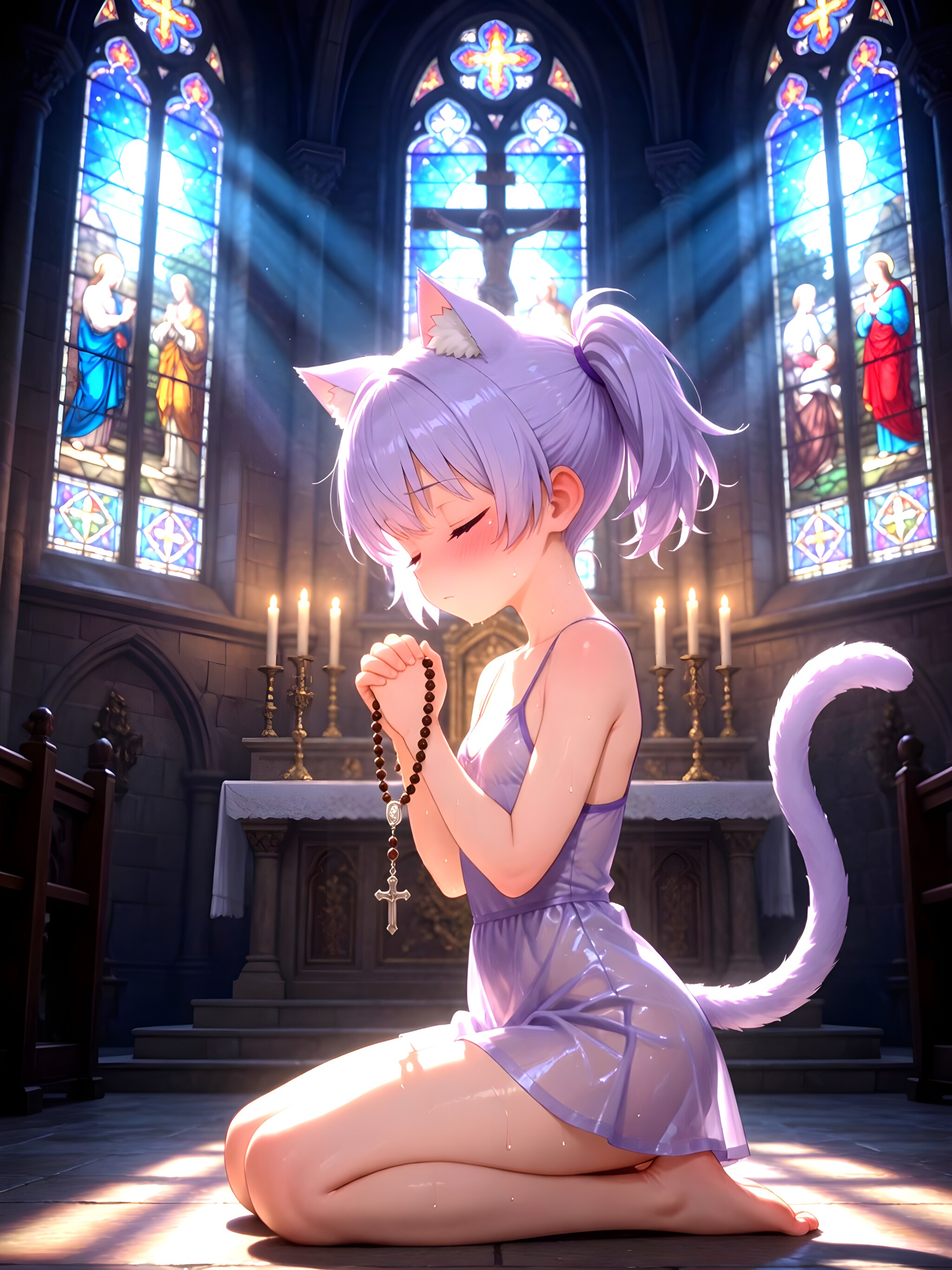 ねこみみ 044 祈り