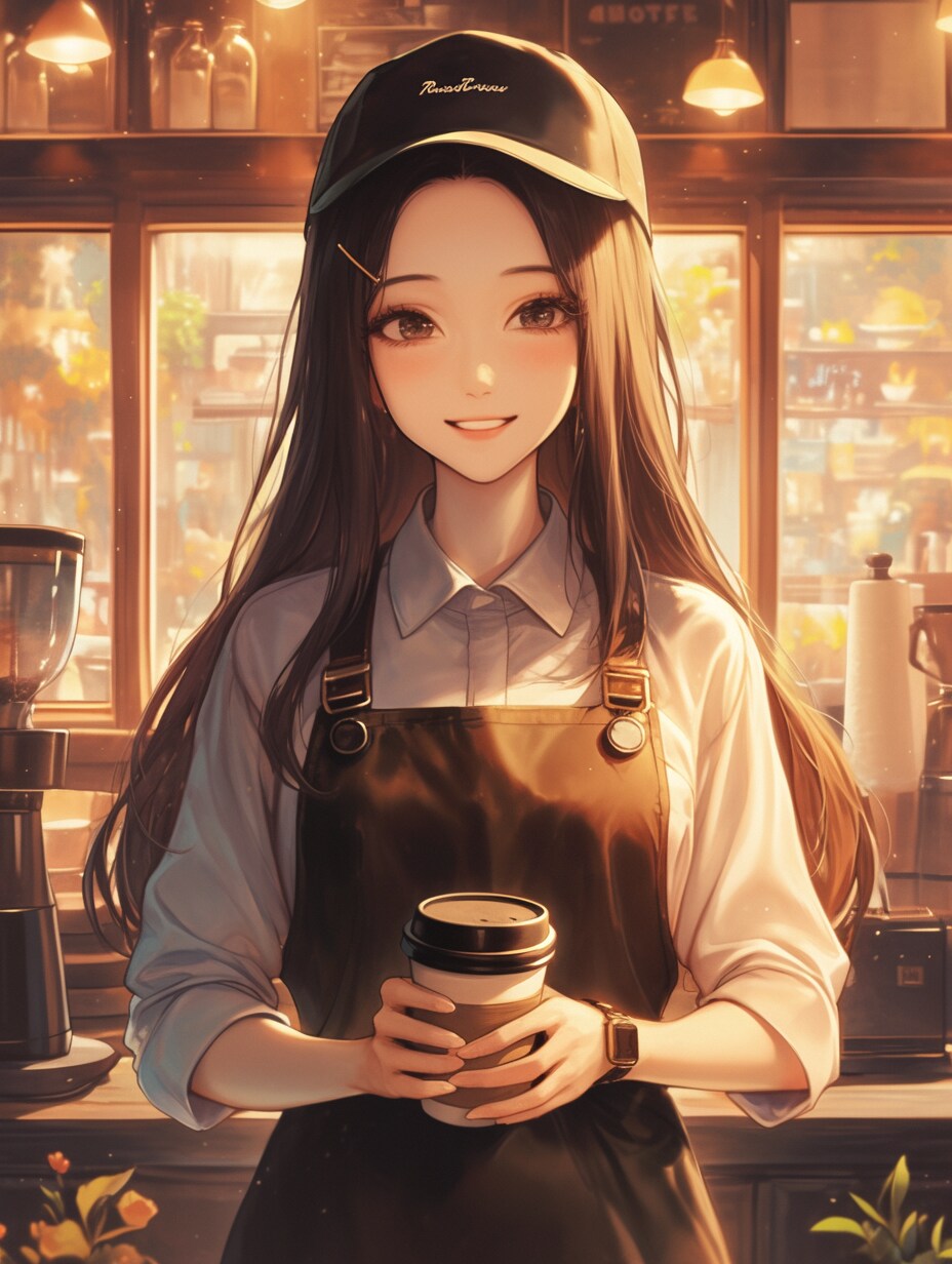 カフェのお姉さん☕✨92 | の人気AIイラスト・グラビア