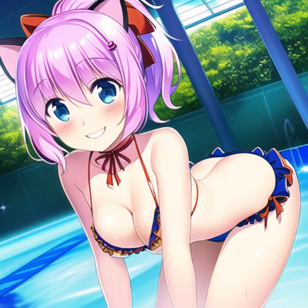 水着を見せよう！