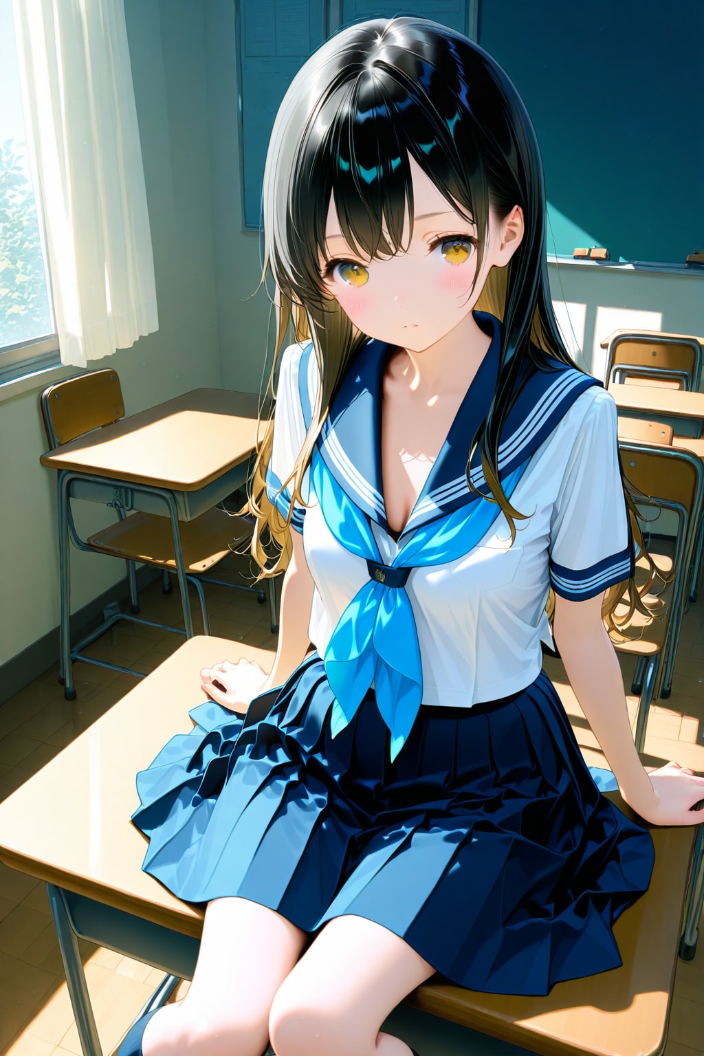 セーラー服の少女