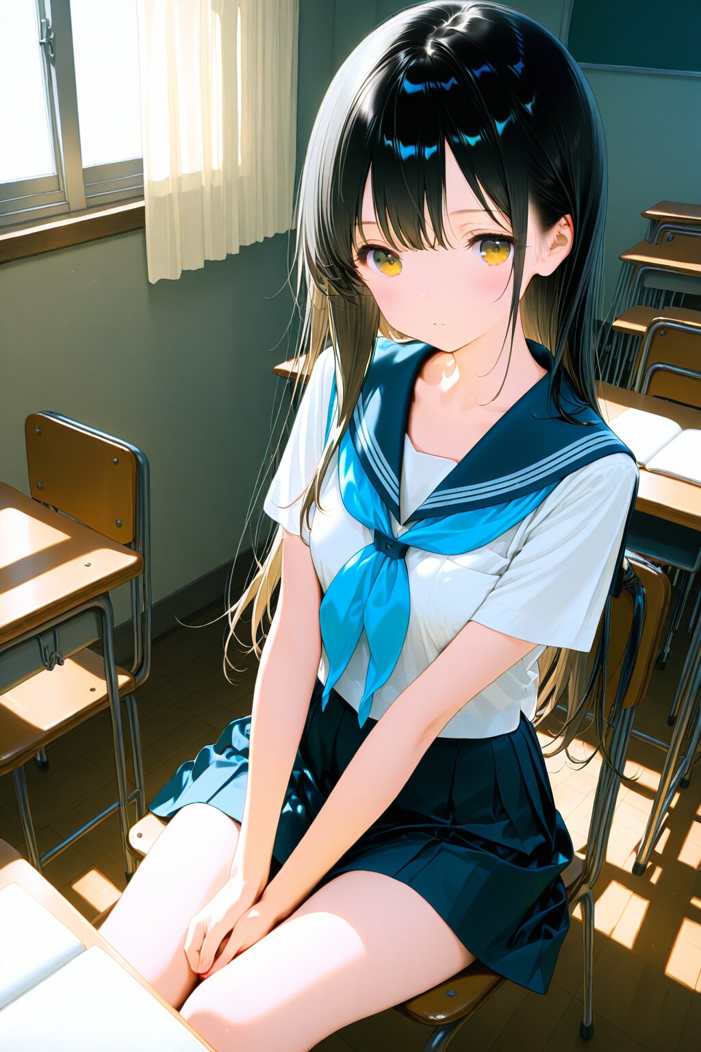 セーラー服の少女