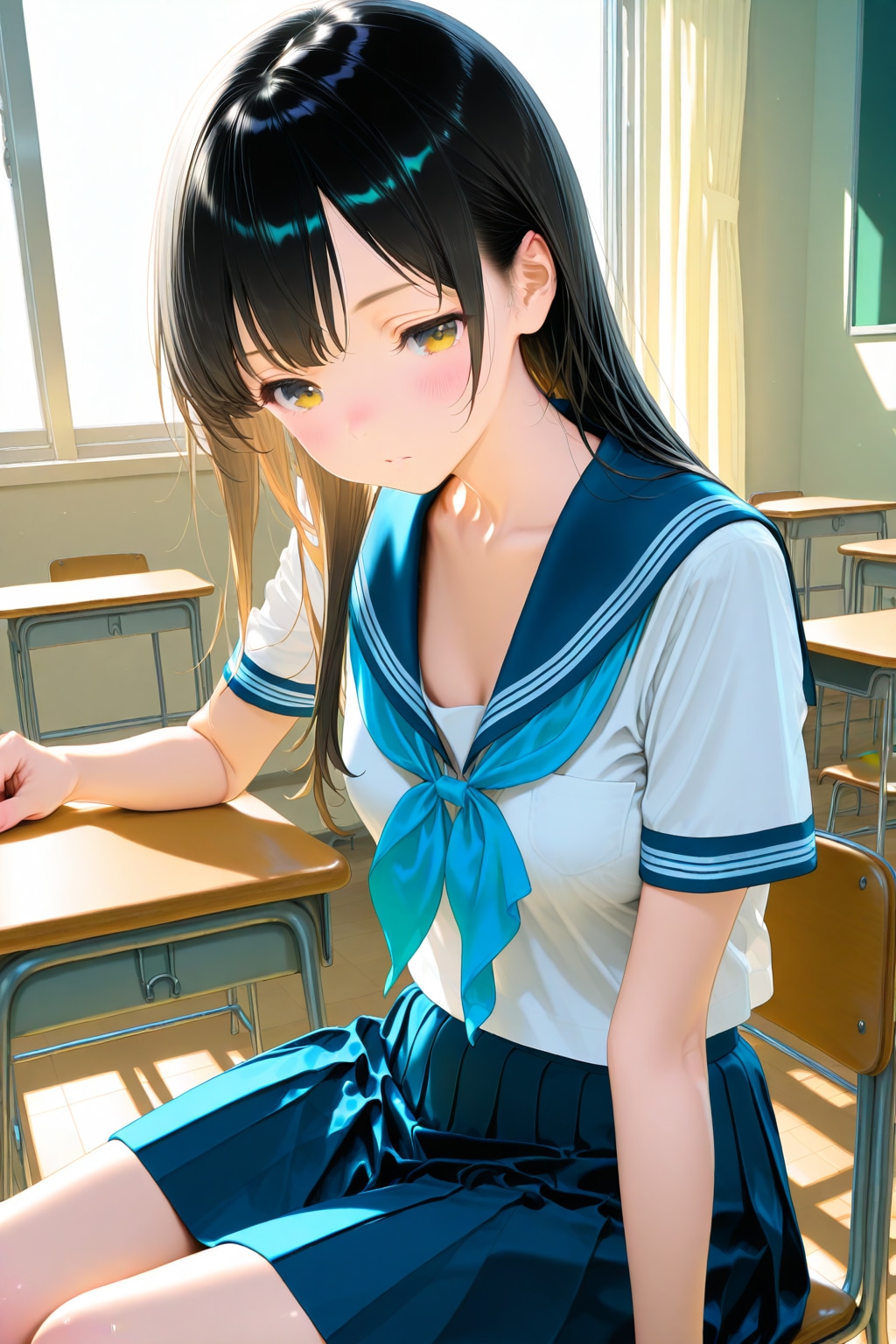 セーラー服の少女