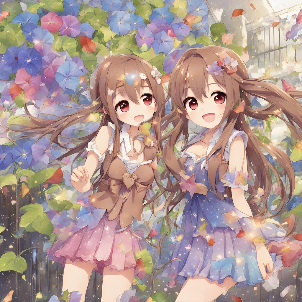 💓🎉アサガオ娘だよー