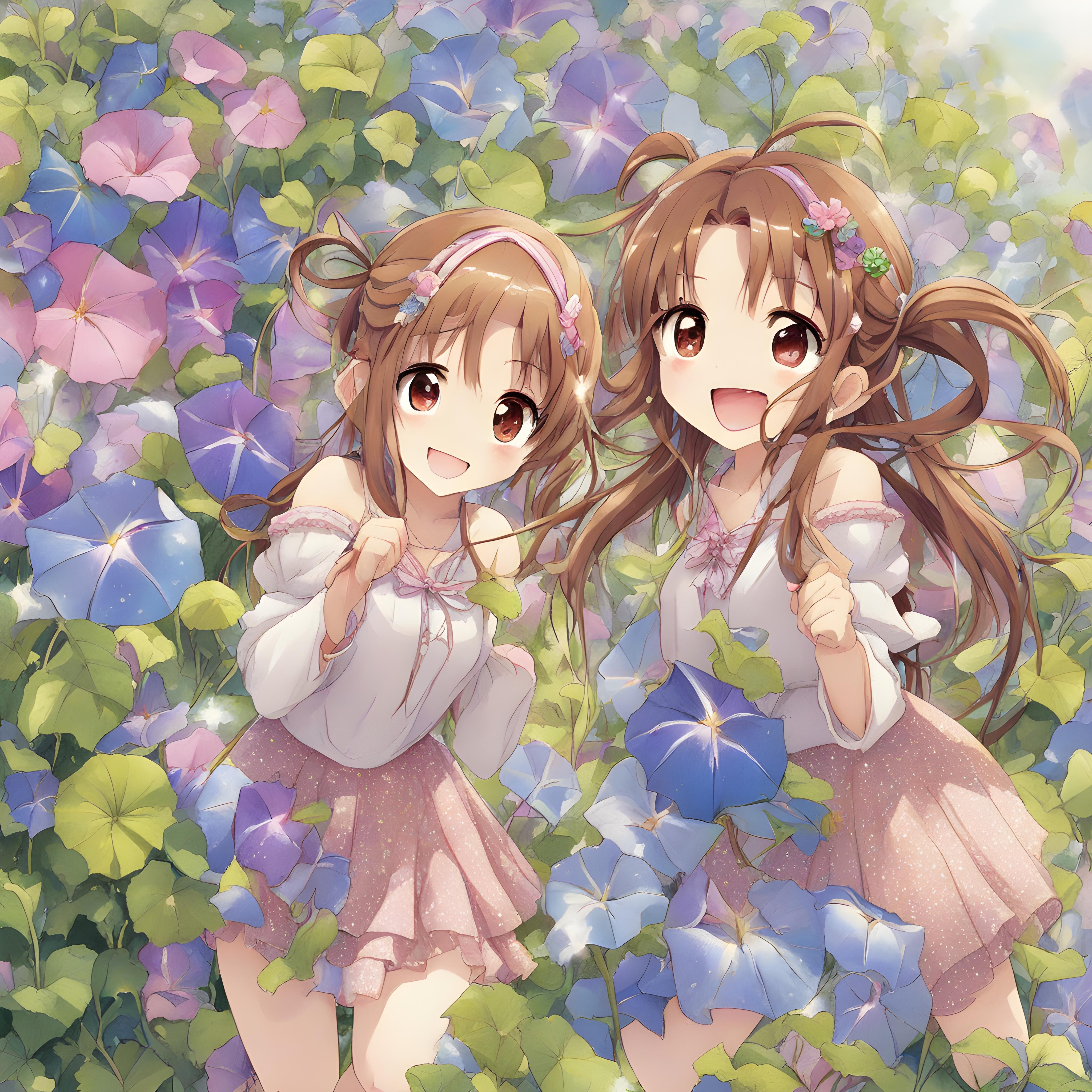 💓🎉アサガオ娘だよー