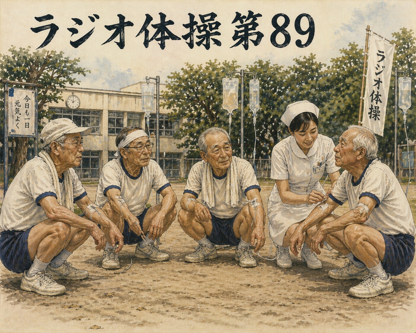 ラジオ体操 第89（やく）