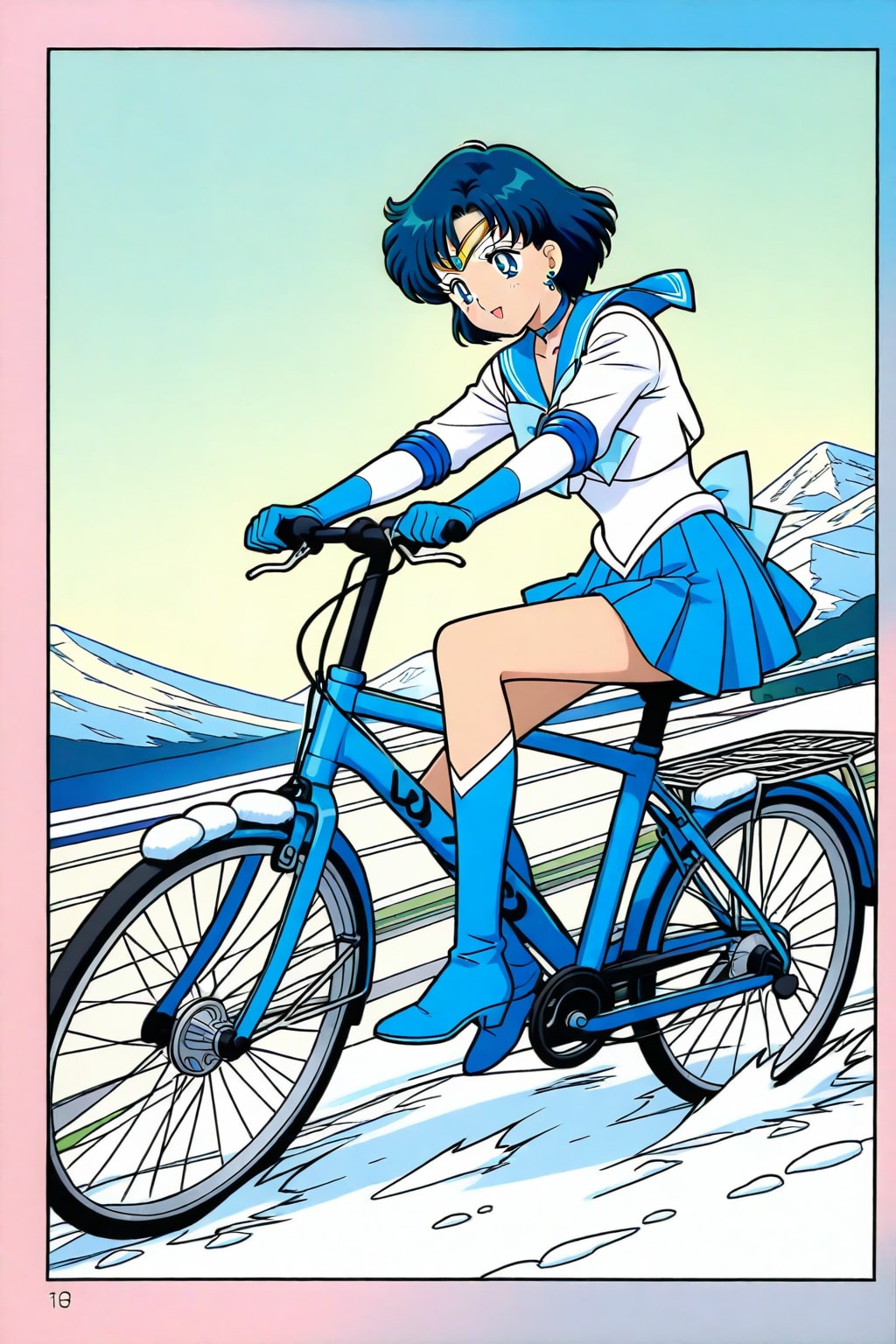 自転車に乗るセー〇ー戦士_BEHIMOTH