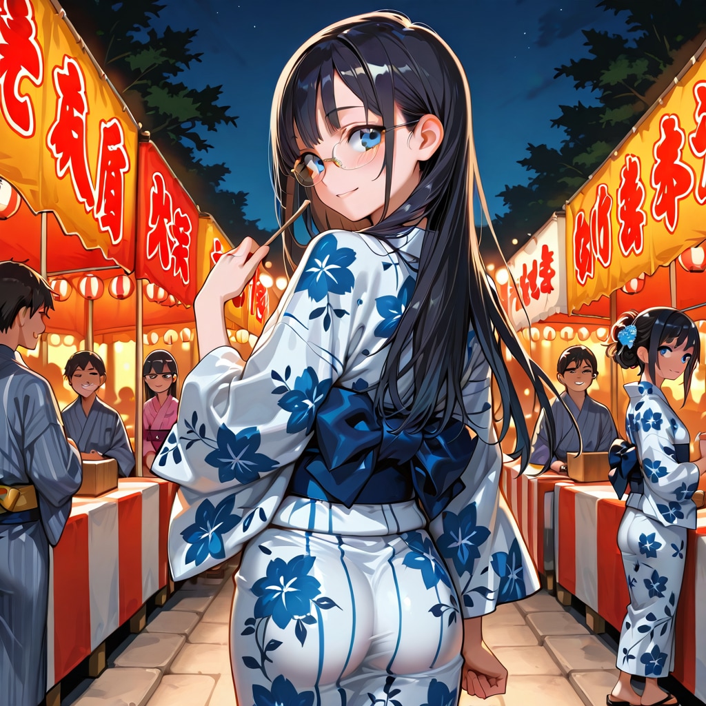 夏祭り美人