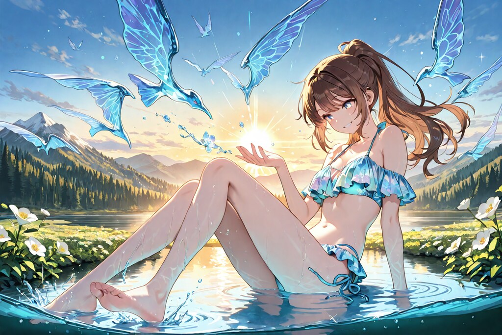 浮遊する島