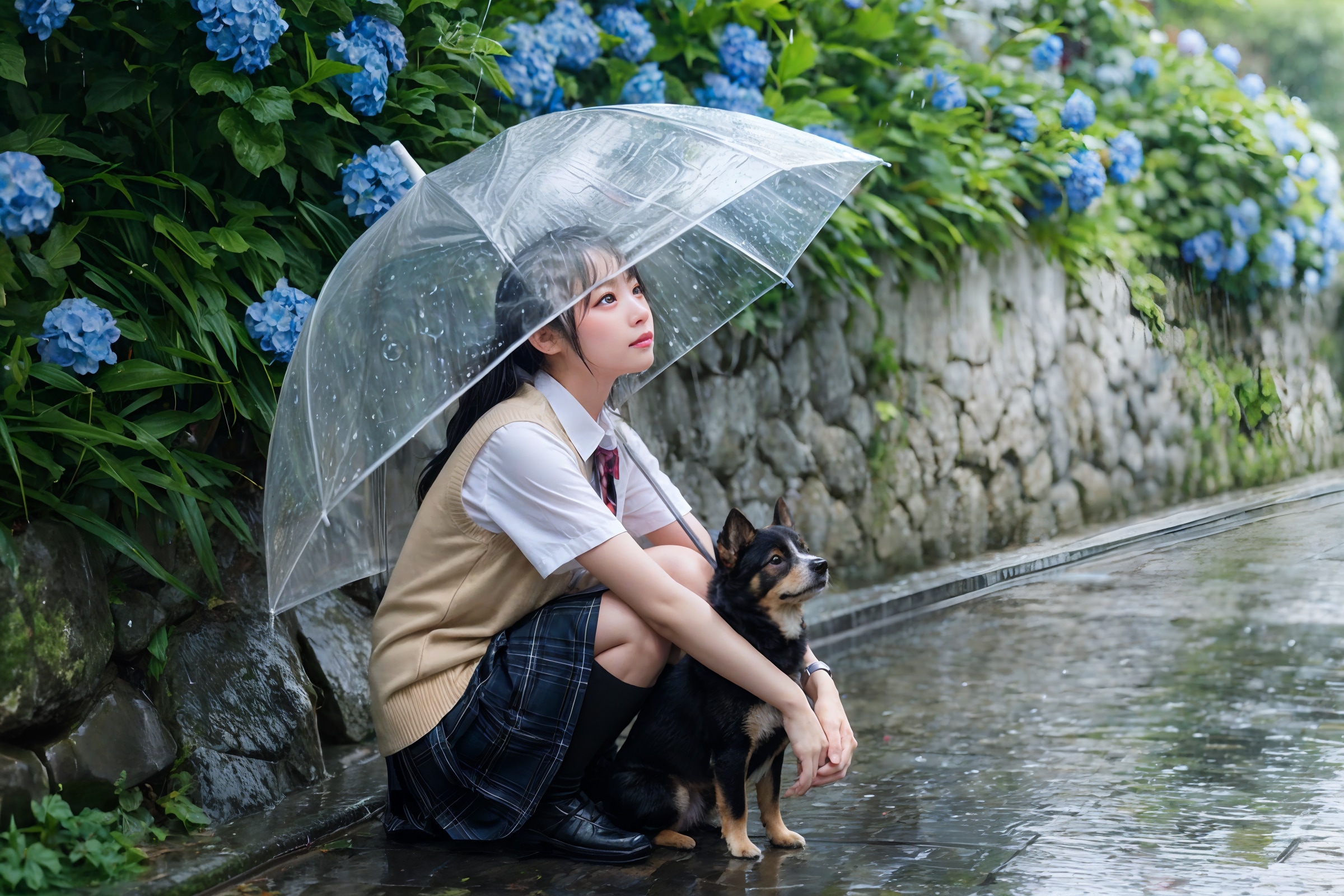 止まないねー