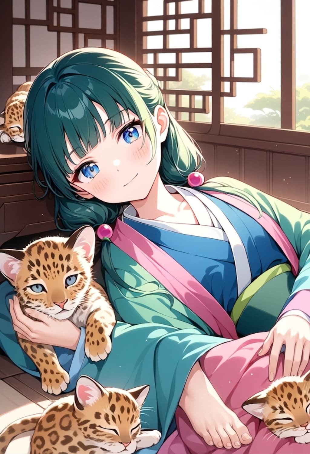猫猫　作画崩壊修正画に怒る