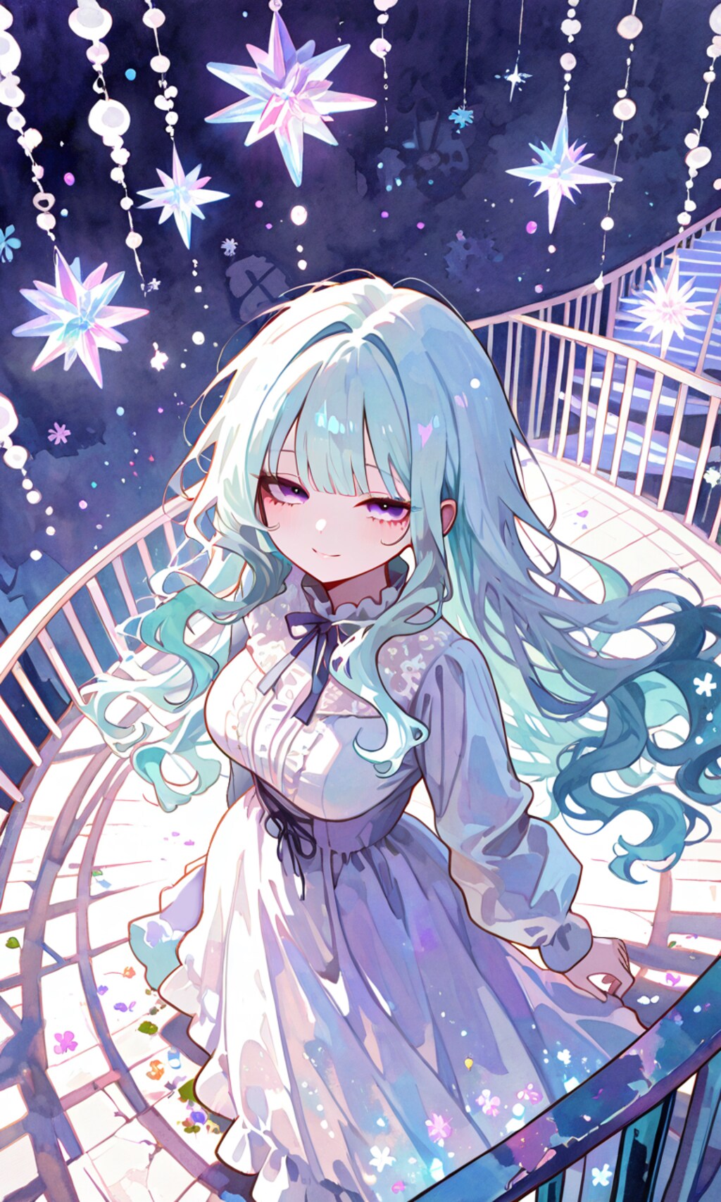 ぐるぐるまわる。