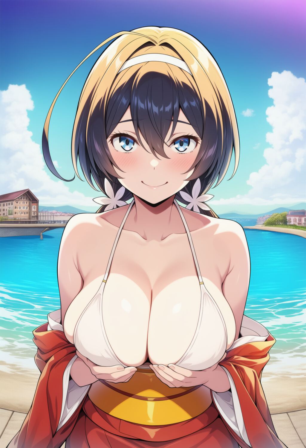 鏡花ちゃん、疑ってないから、胸はしまって！