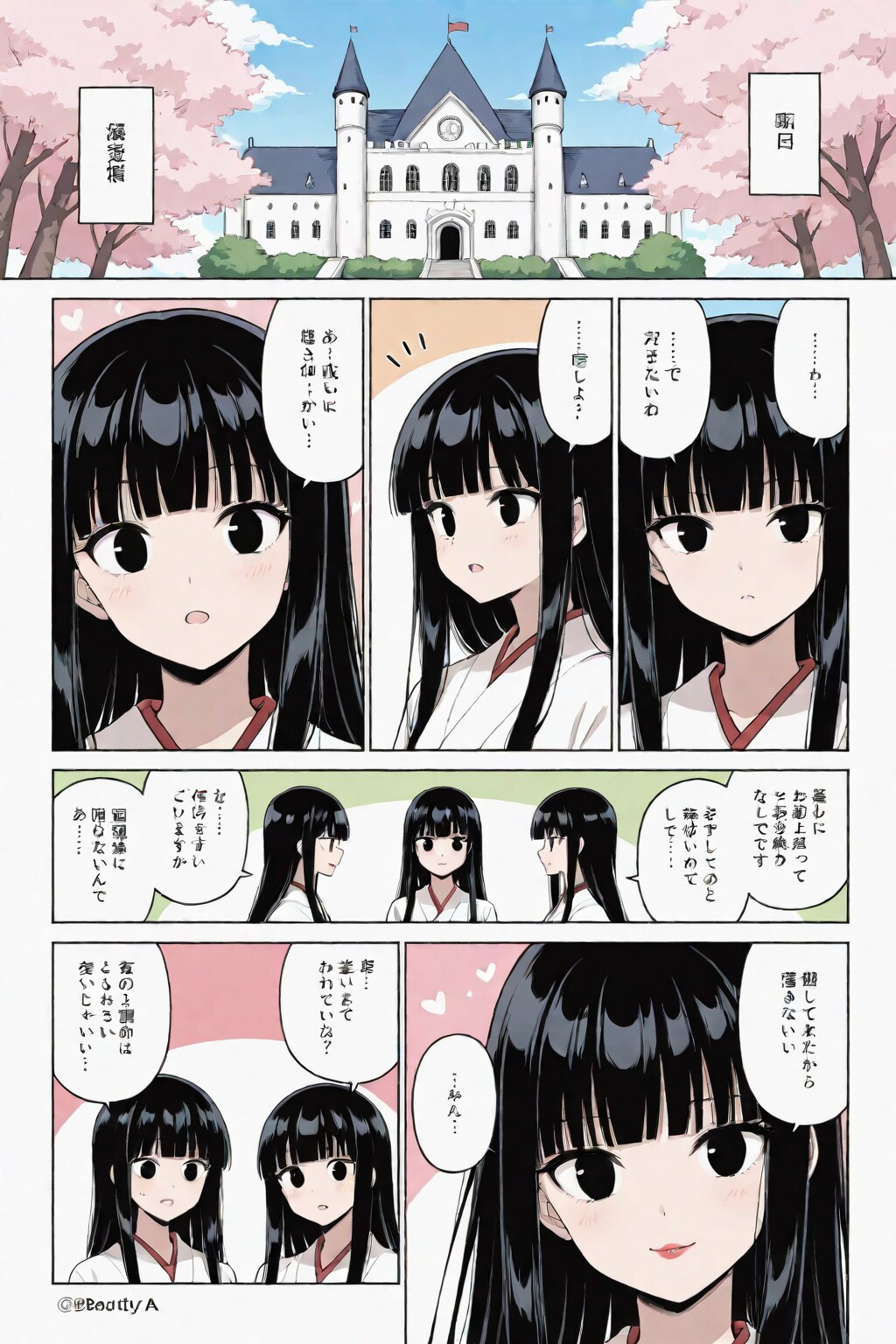 漫画っぽいなにかを描いてもらった