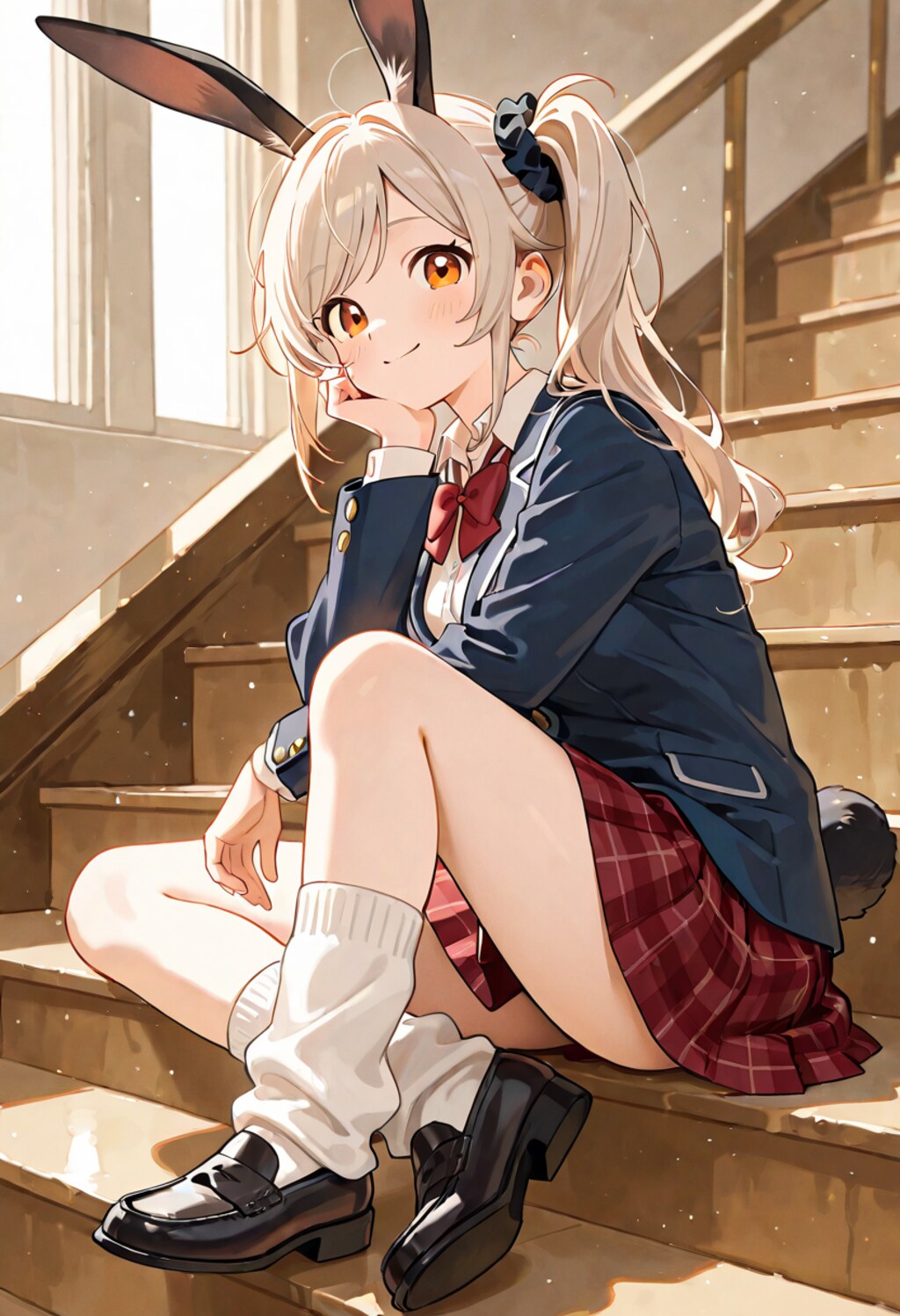 平成ギャル風な如月ちゃん🐇