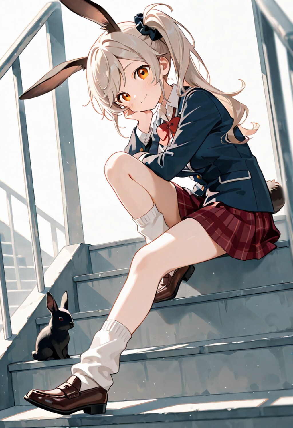 平成ギャル風な如月ちゃん🐇