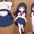 今日のchu♡学生 09/08　絵のモデル 9枚目