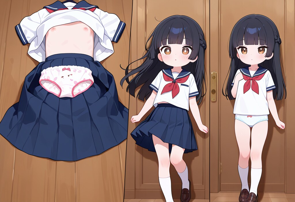 今日のchu♡学生 09/08　絵のモデル
