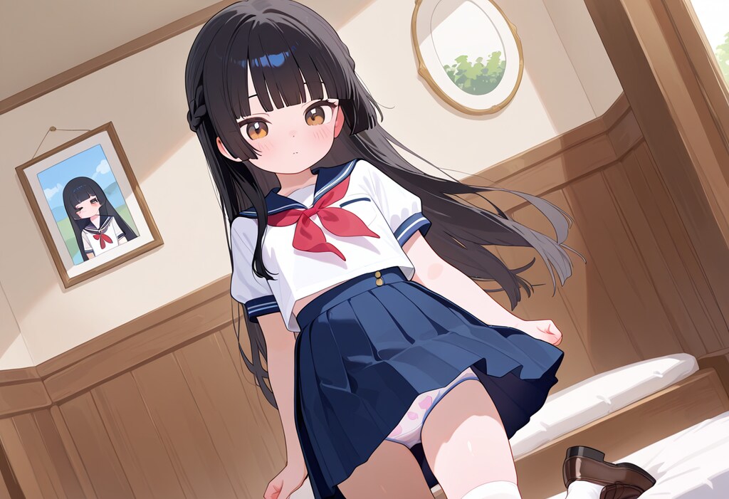 今日のchu♡学生 09/08　絵のモデル