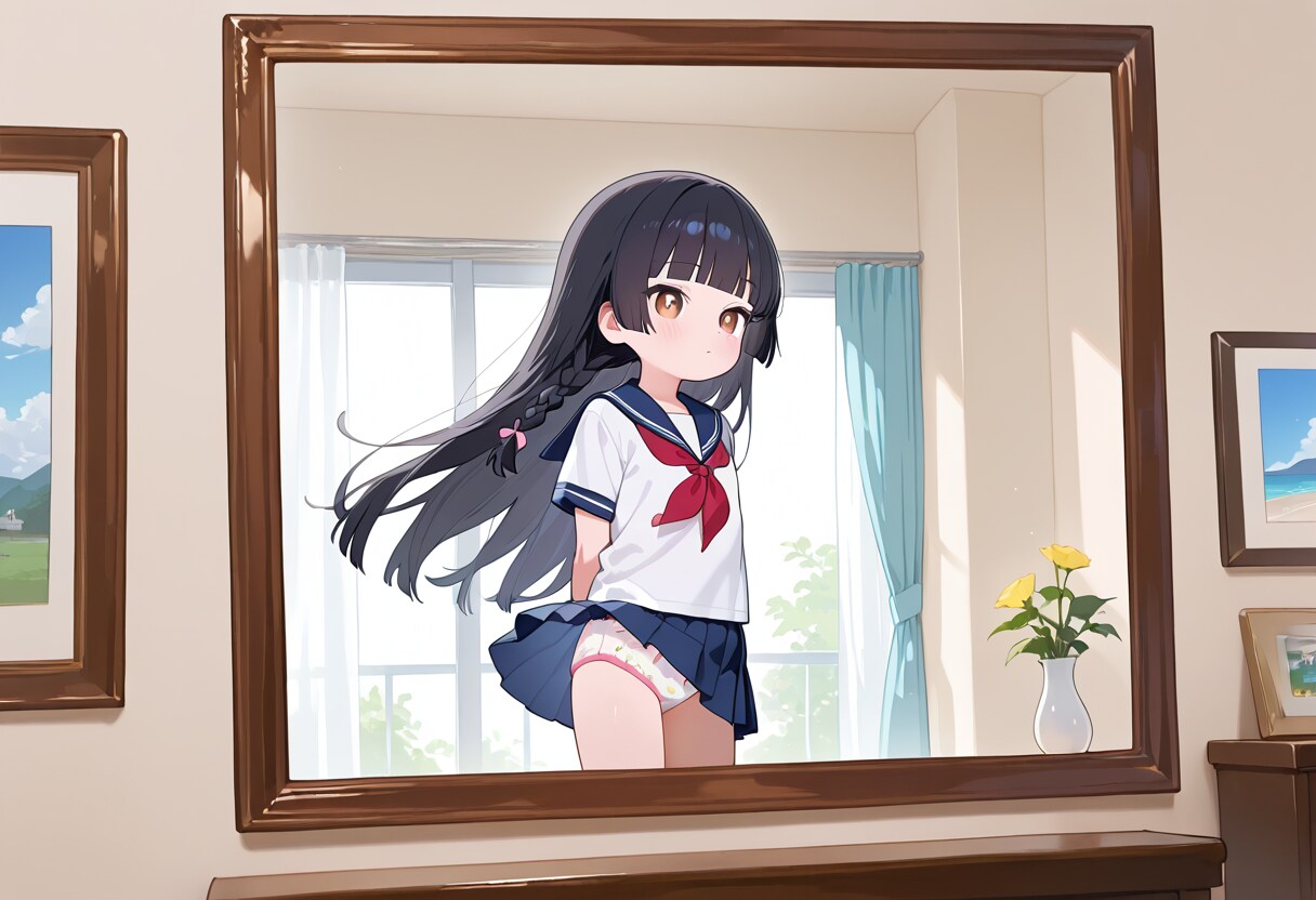 今日のchu♡学生 09/08　絵のモデル