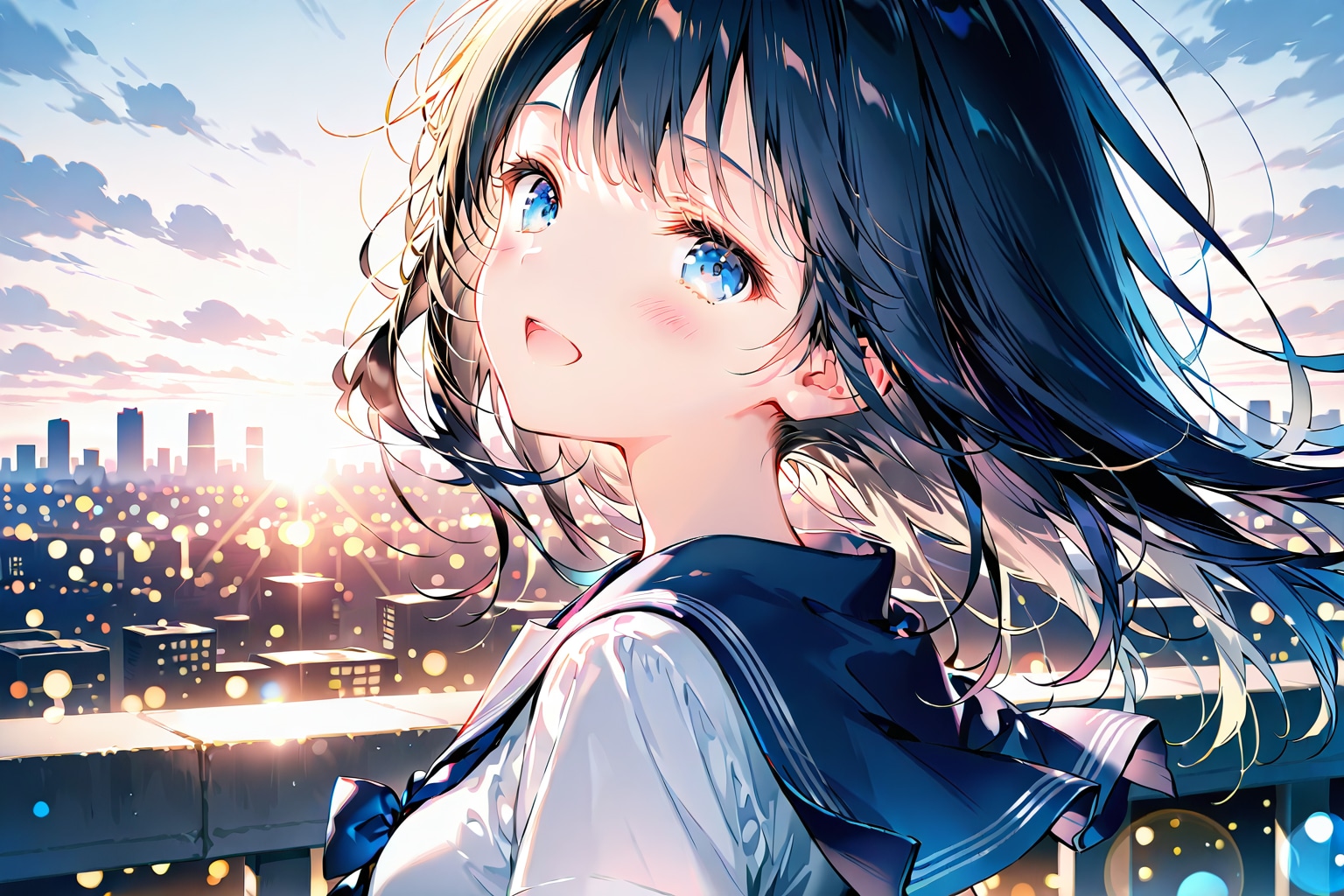 夕陽(QILIN) | の人気AIイラスト・グラビア