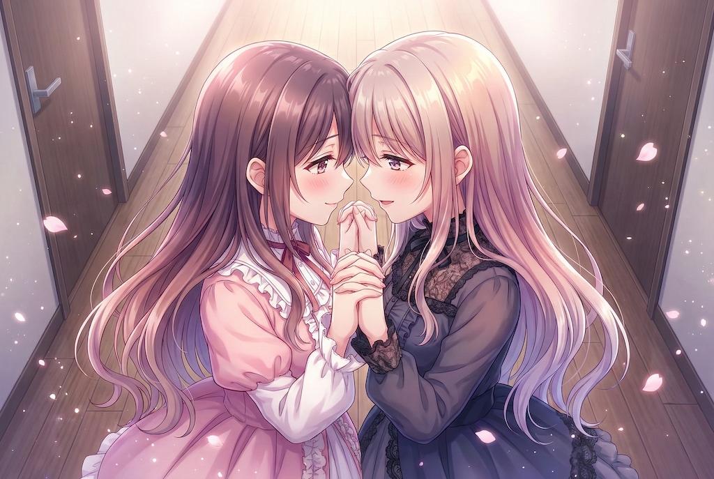 花色の密約に触れる指先