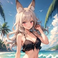 うちの子 in リゾート 2枚目