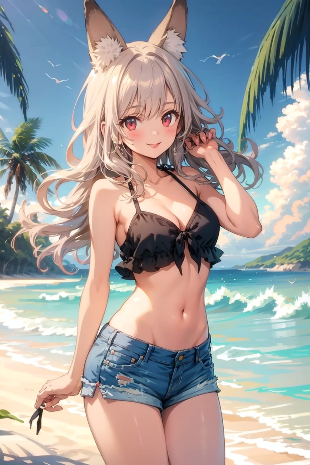 うちの子 in リゾート