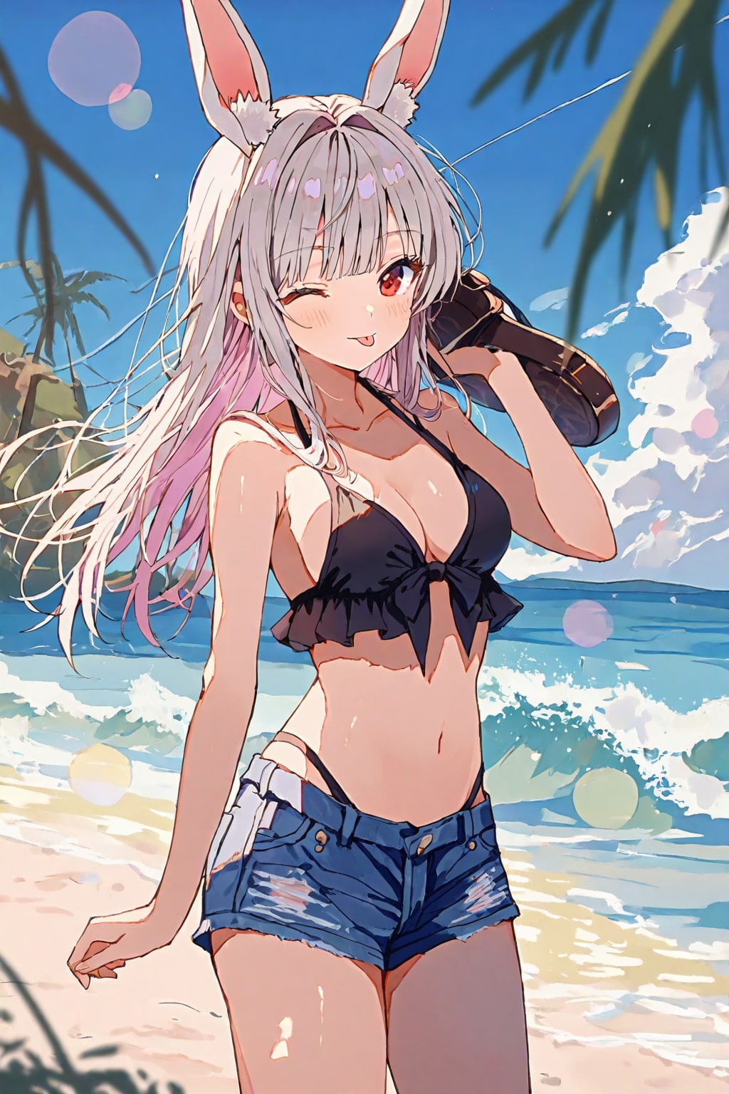 うちの子 in リゾート