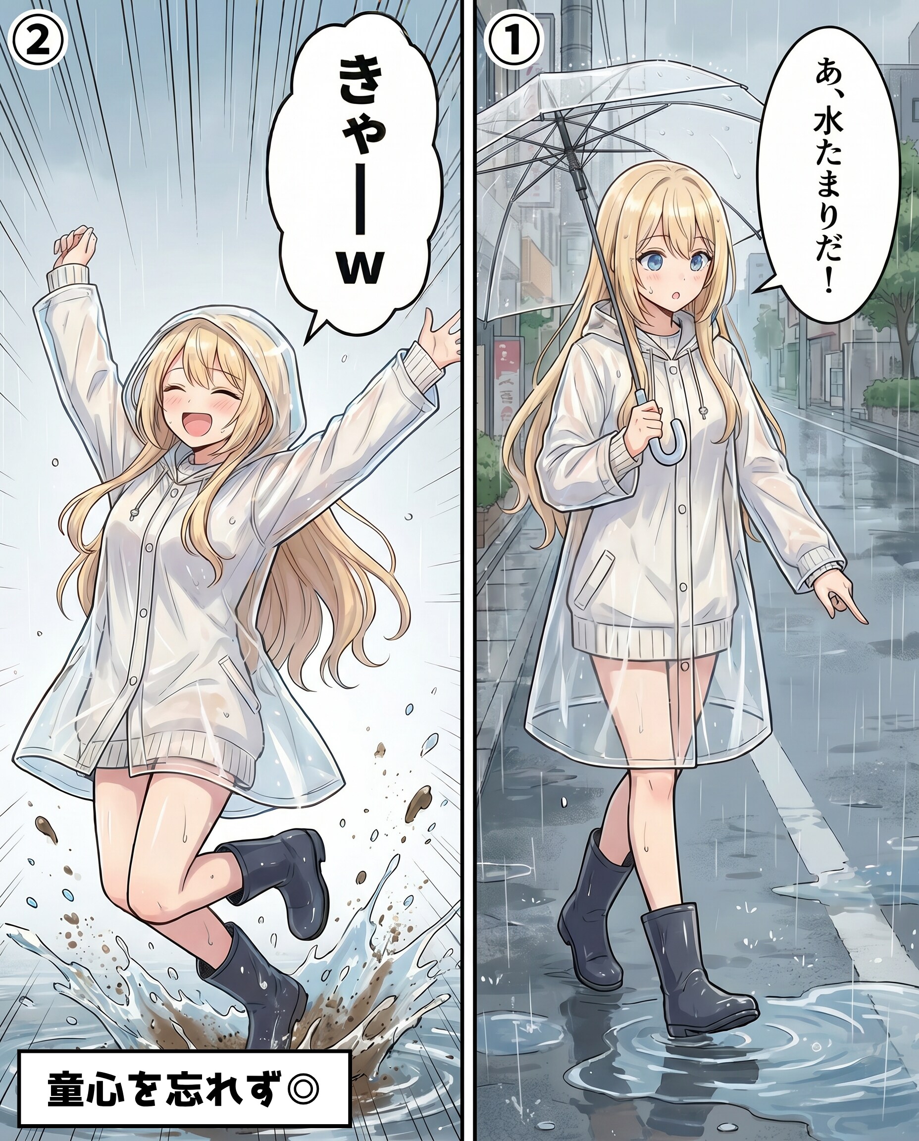 雨の日