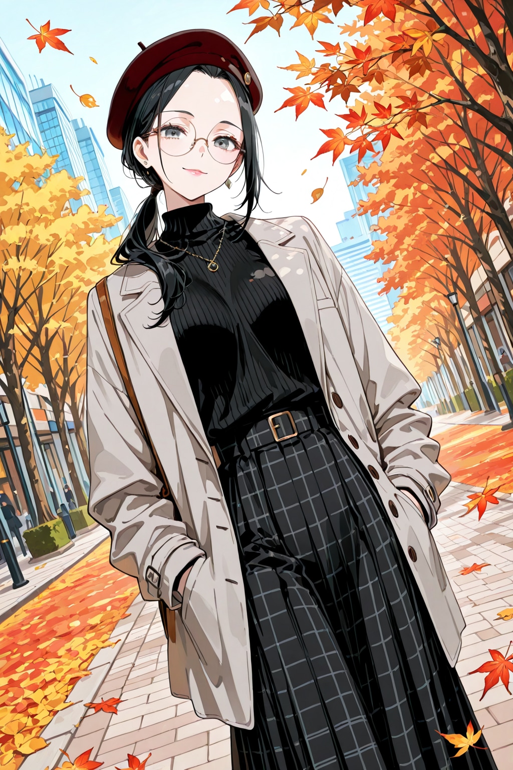 秋の一日 2025　その２５ | の人気AIイラスト・グラビア