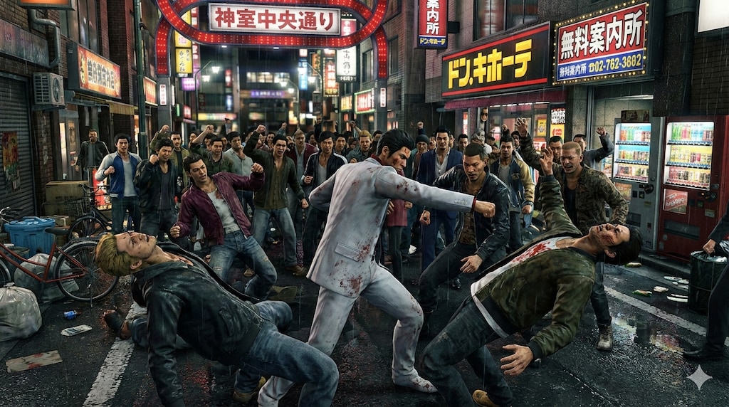 あらゆる場所で頻繁に大乱闘が発生するｗ