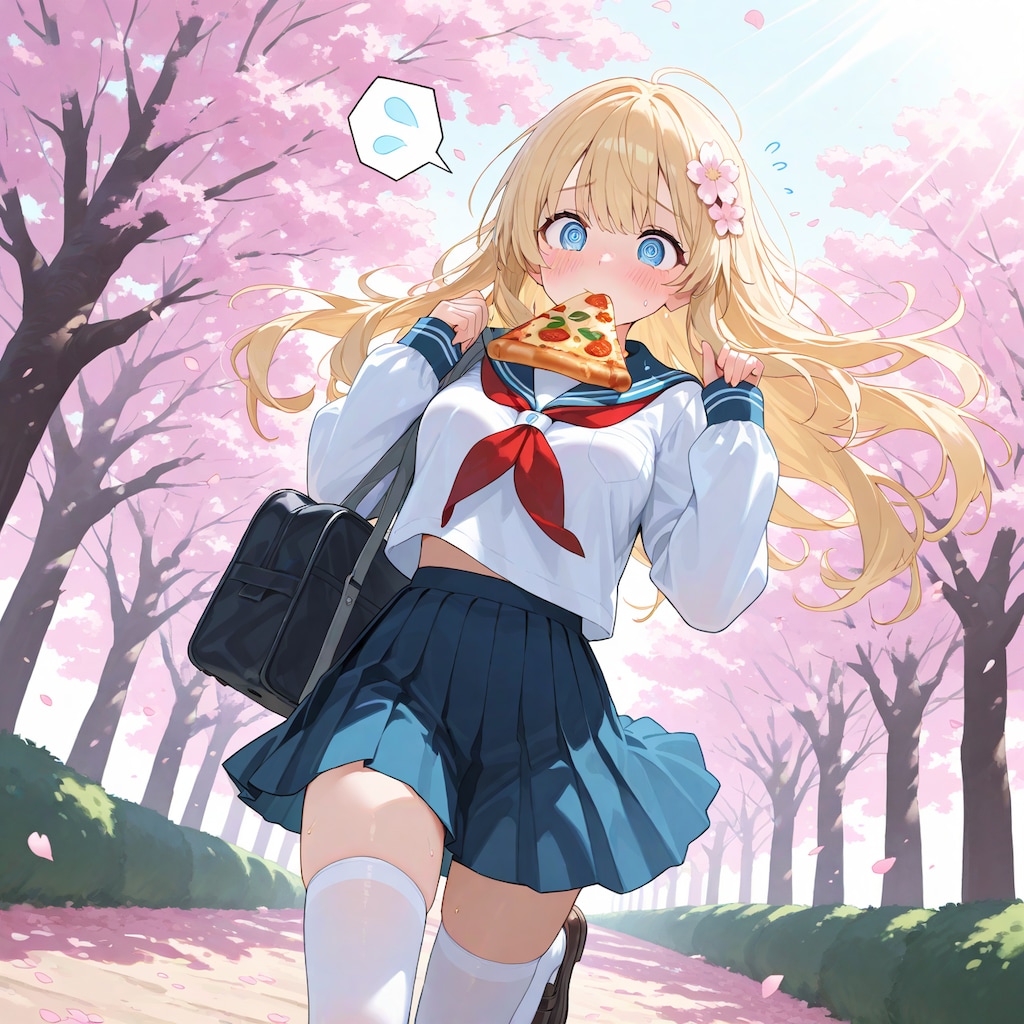 ピザ食べてる場合じゃない！