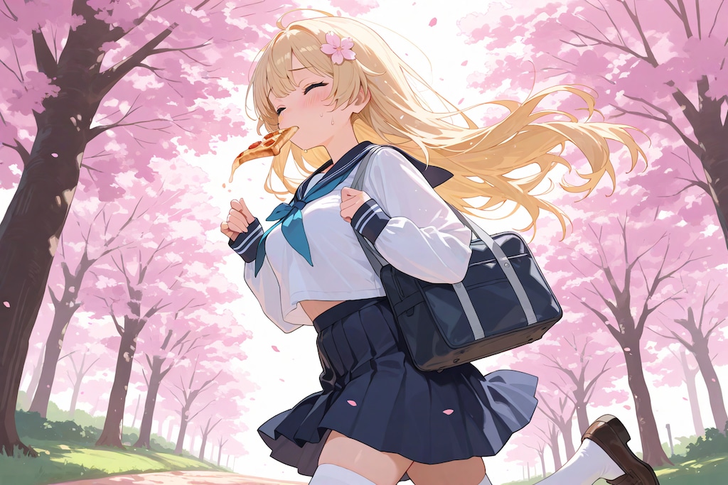 ピザ食べてる場合じゃない！