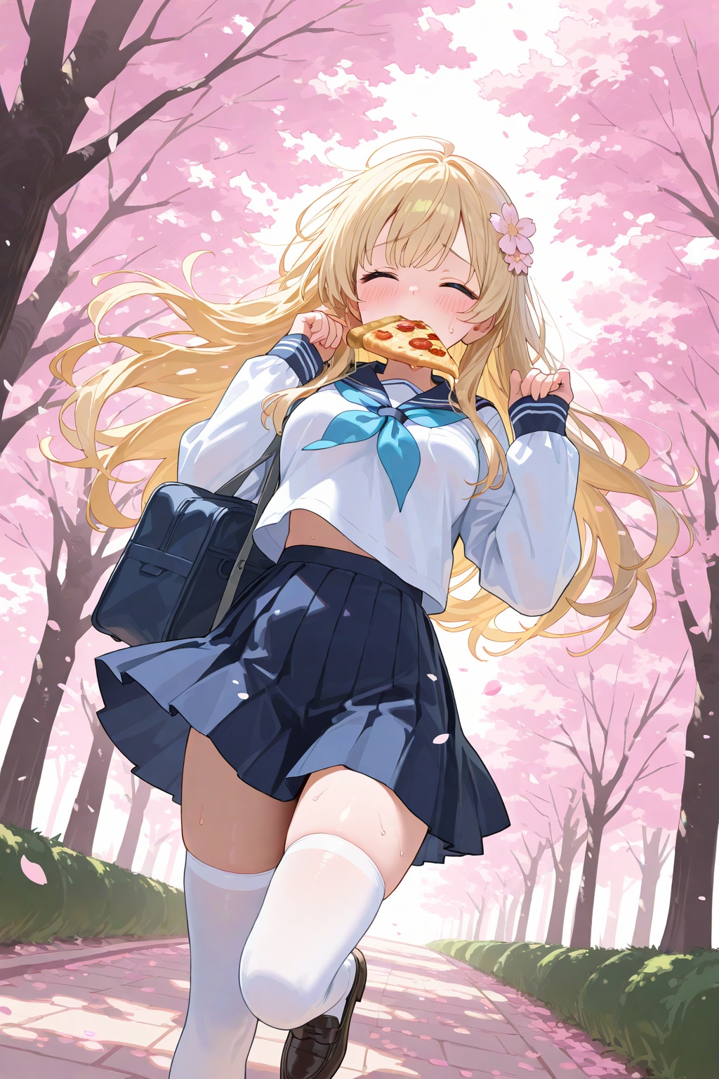 ピザ食べてる場合じゃない！