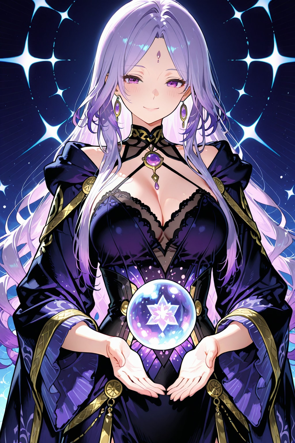 占い師セレーネ | の人気AIイラスト・グラビア