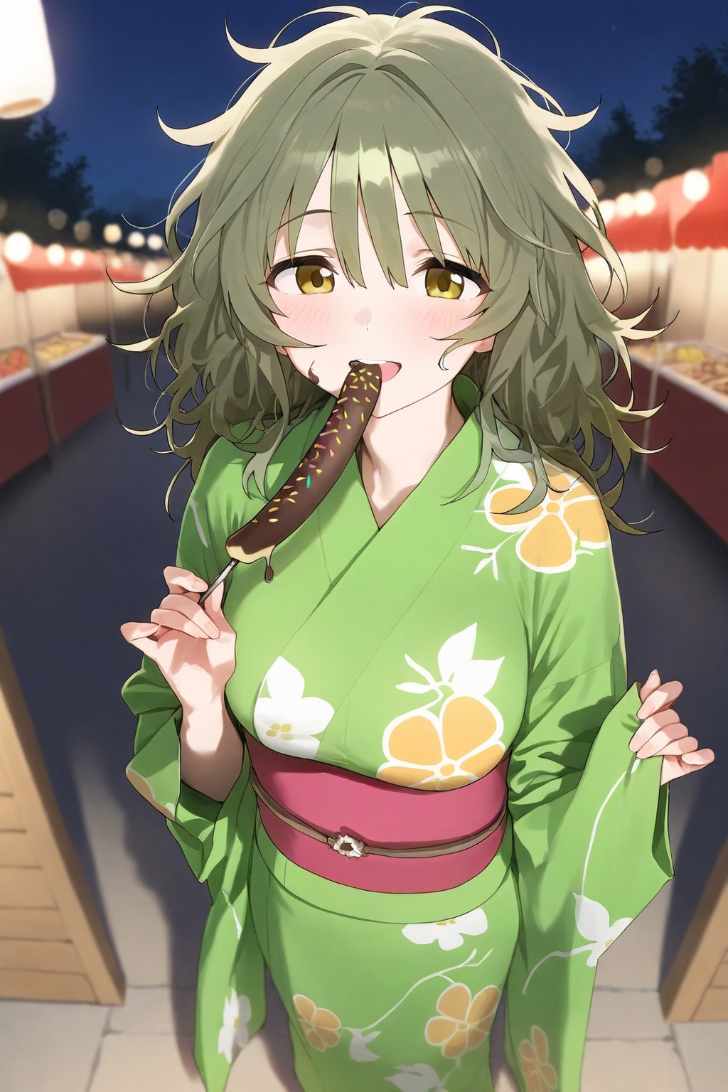 夏、バナナを頬張る君が艶(いろ)っぽくて