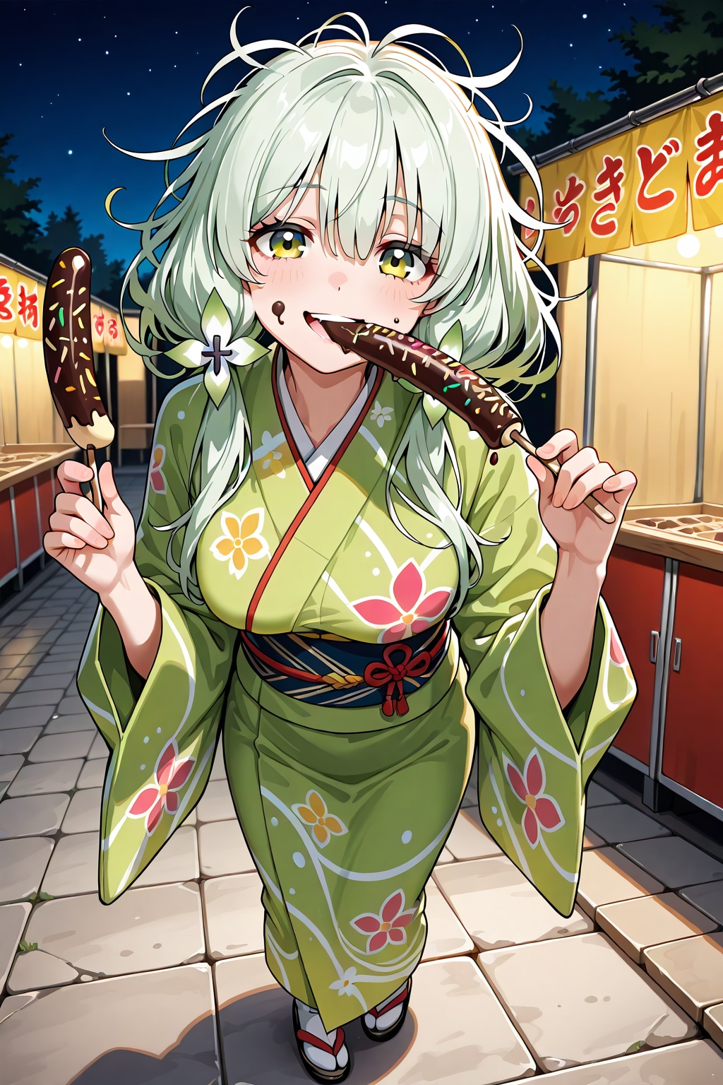 夏、バナナを頬張る君が艶(いろ)っぽくて