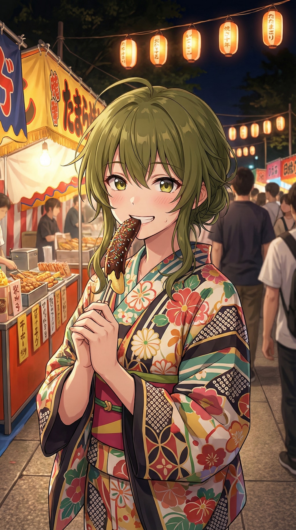 夏、バナナを頬張る君が艶(いろ)っぽくて