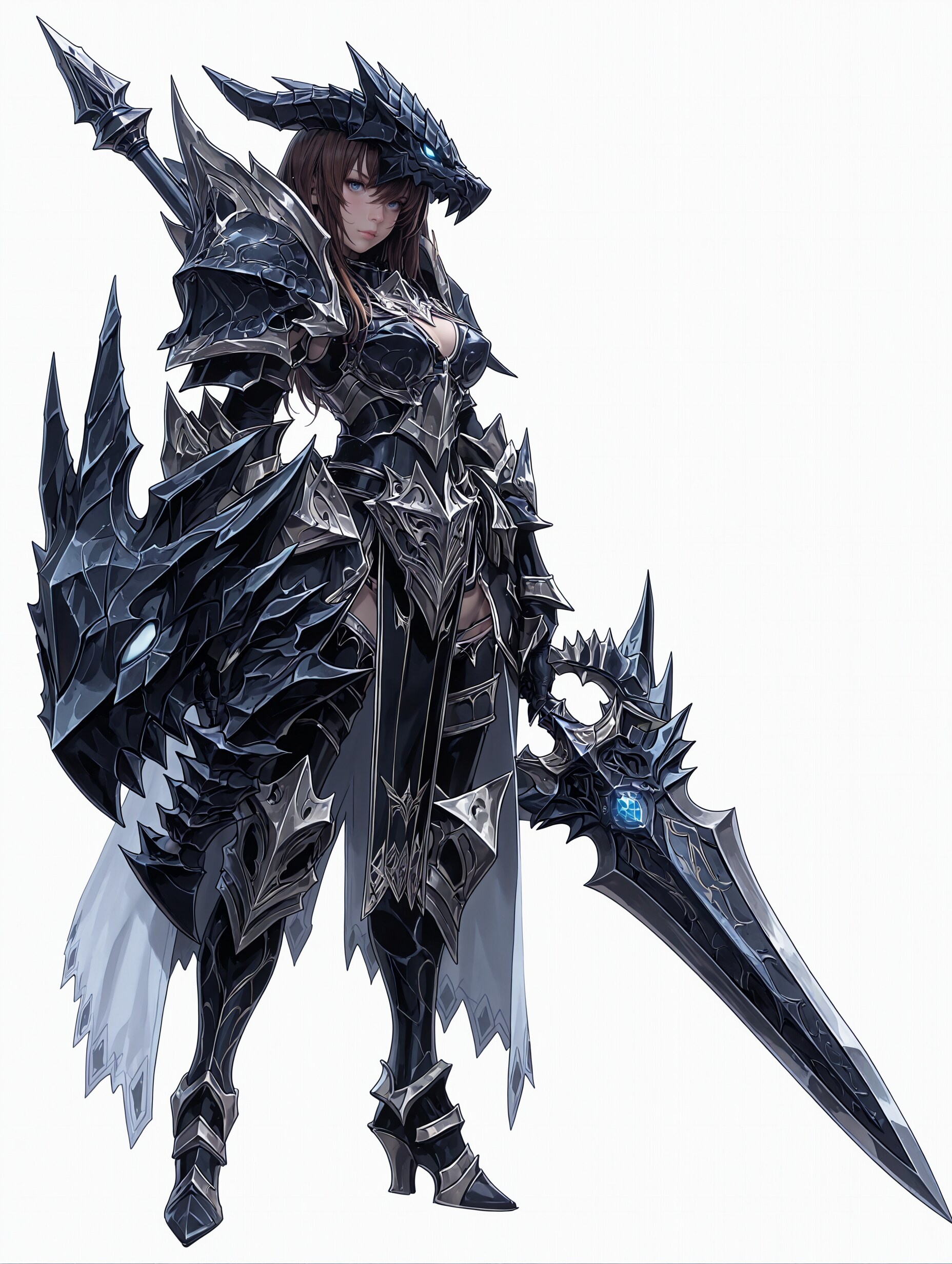 Draconic Scale Valkyrie　別Ver | の人気AIイラスト・グラビア