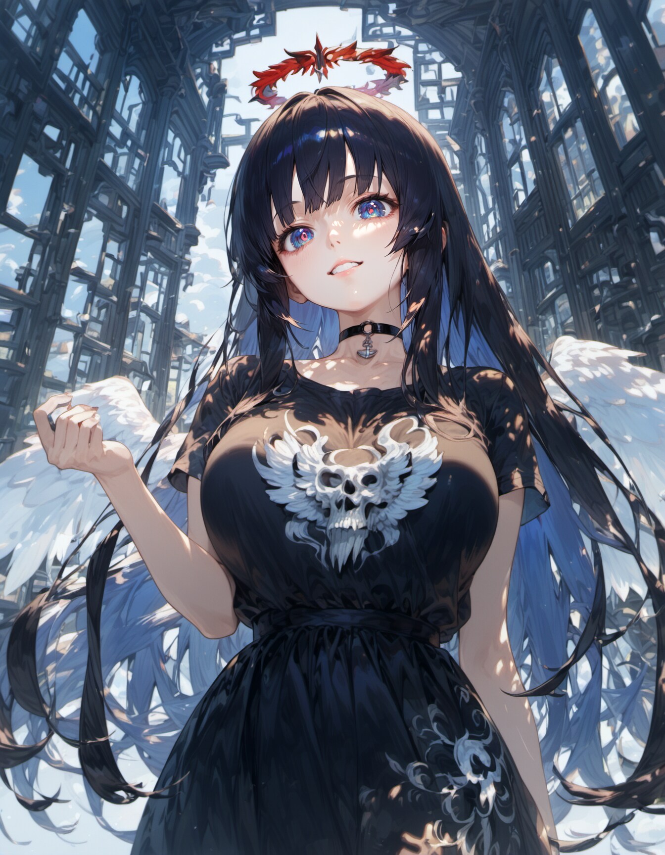 Angel in the Ruins | の人気AIイラスト・グラビア