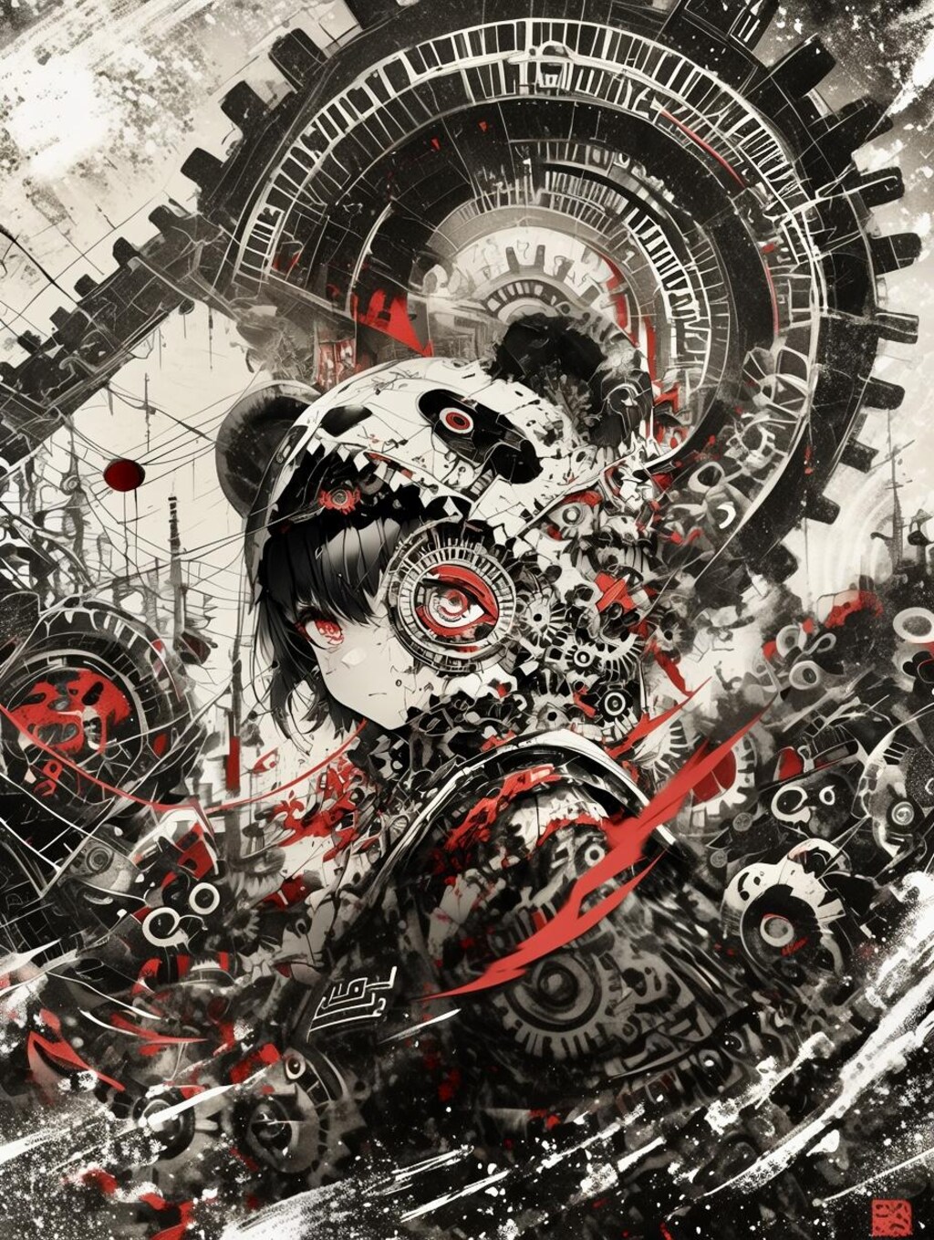 くま娘✖︎歯車🐾