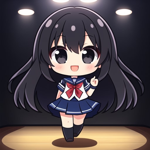 演劇部ちゃん | の人気AIイラスト・グラビア