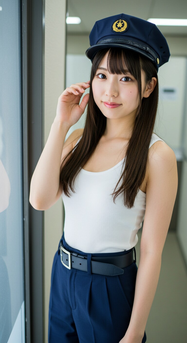 リアルかっこかわいい婦警
