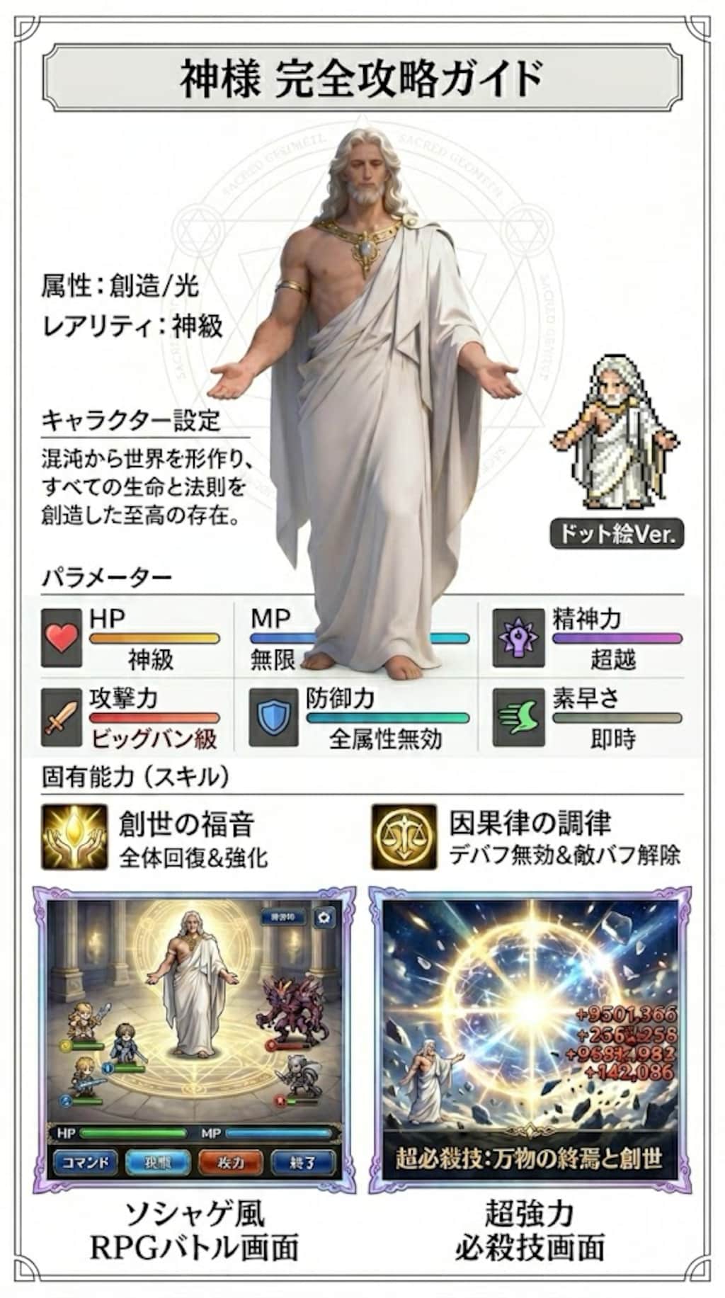 最強キャラ作りました