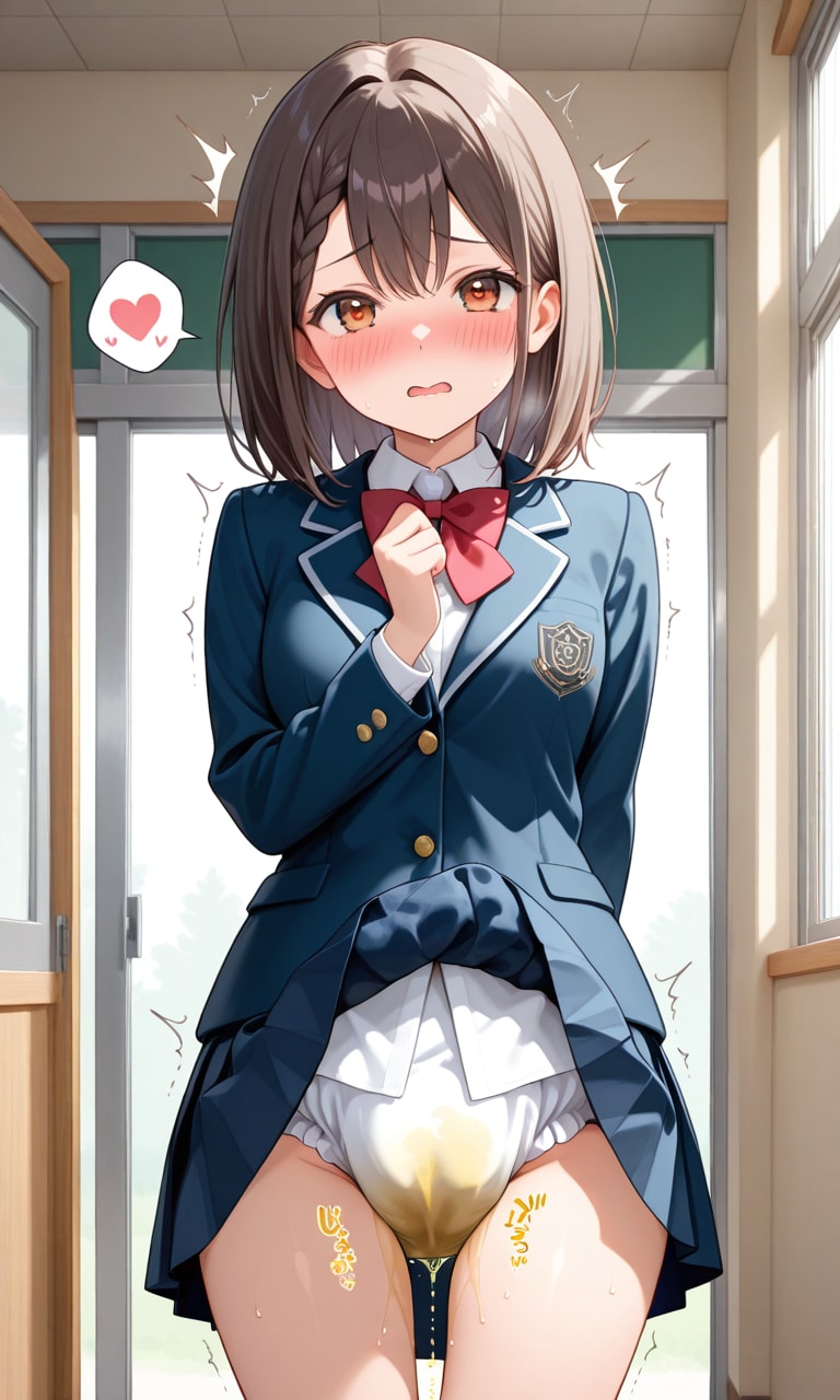 おむつがっ、、溢れちゃうよぉ💦