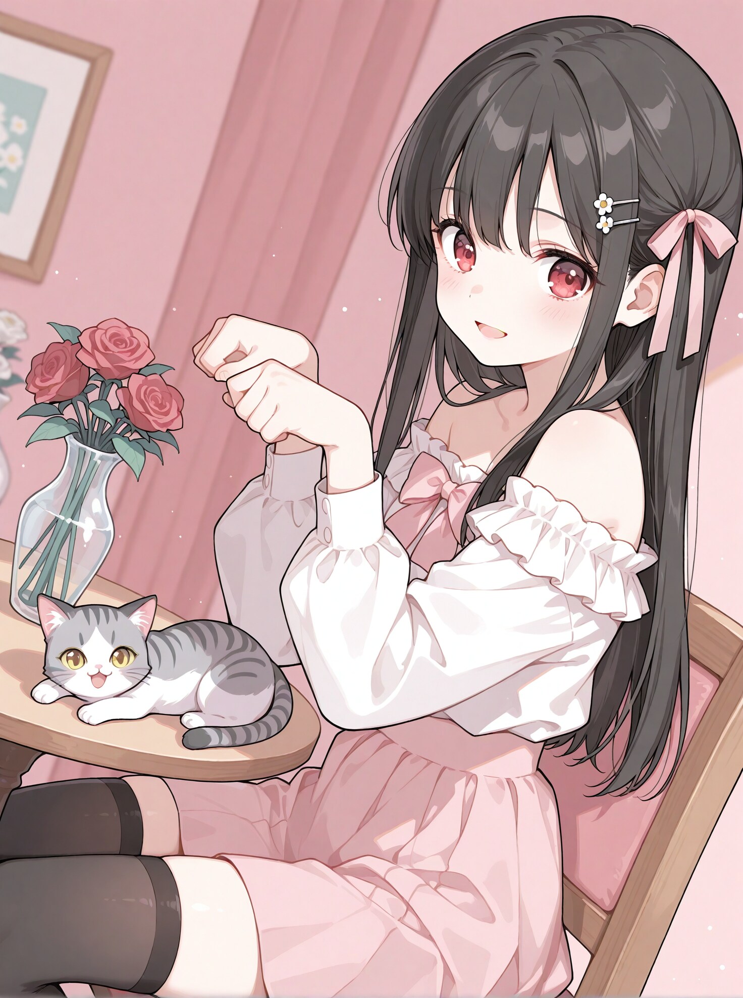 🌹🐈🐾 | の人気AIイラスト・グラビア