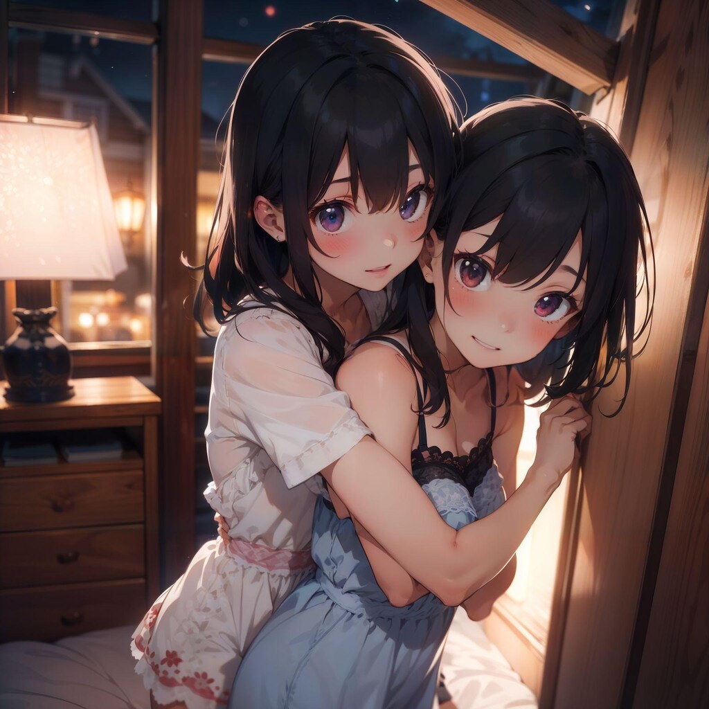 パジャマパーティ　Before/After