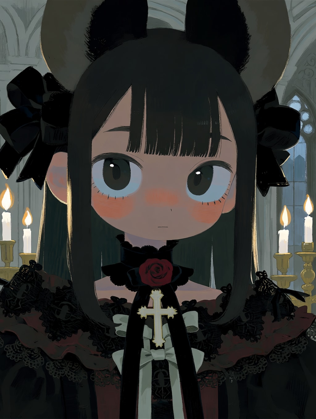 ネックレスねず耳